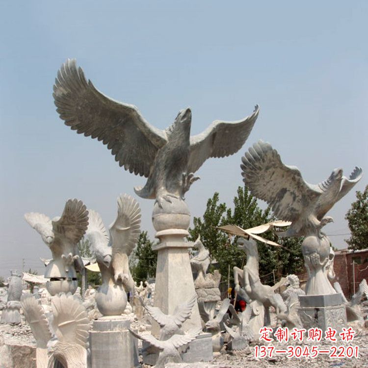 辽阳完美雕刻的老鹰雕塑