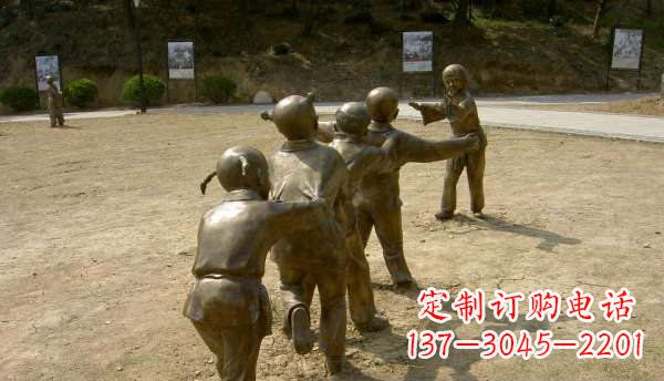 辽阳珍贵传统,中领雕塑老鹰抓小鸡铜雕