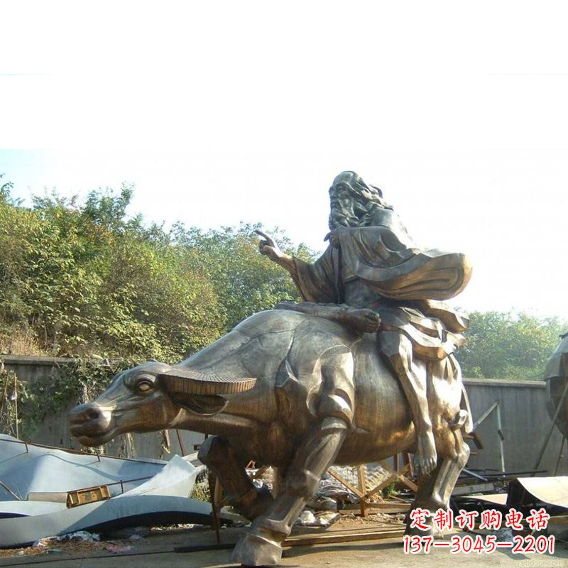 辽阳绽放老子雕像的传统文化魅力