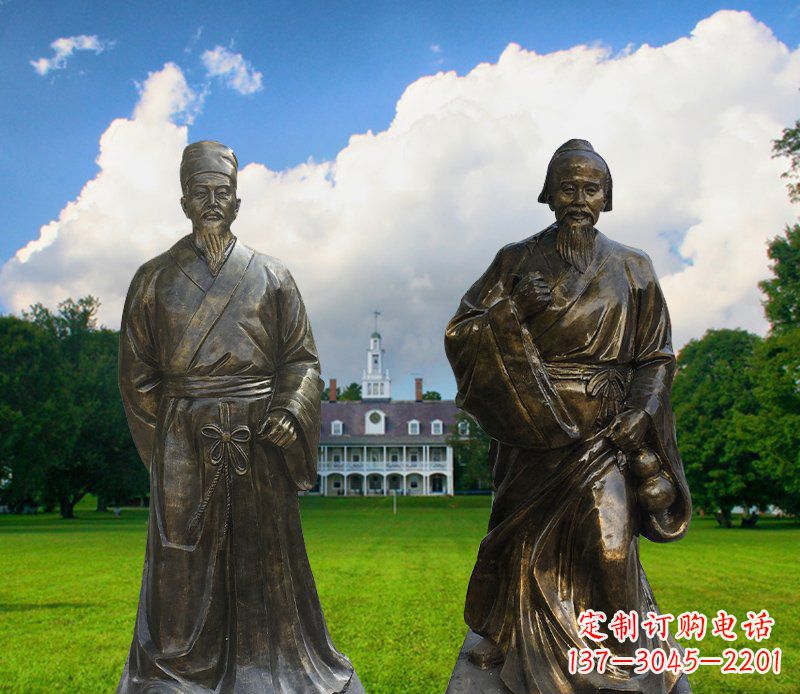 辽阳传承古代名人——华佗雕塑