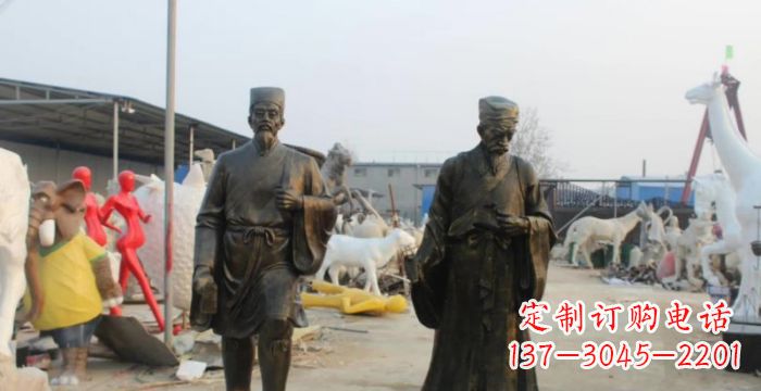 辽阳复兴古艺,海归精品—李时珍铜雕