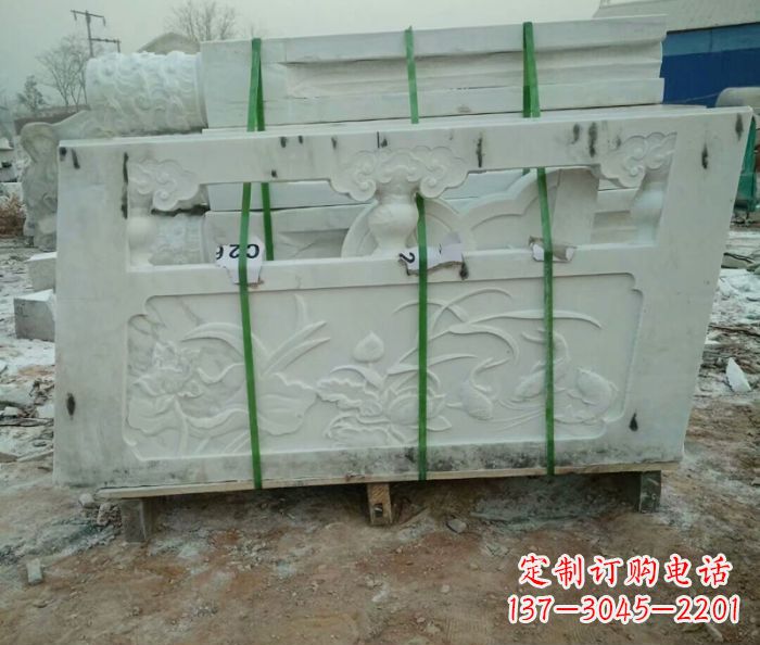 辽阳高端汉白玉栏板雕塑,精致装点你的空间