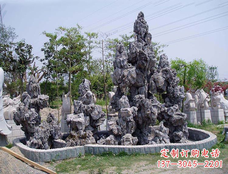辽阳灵璧石奇石假山