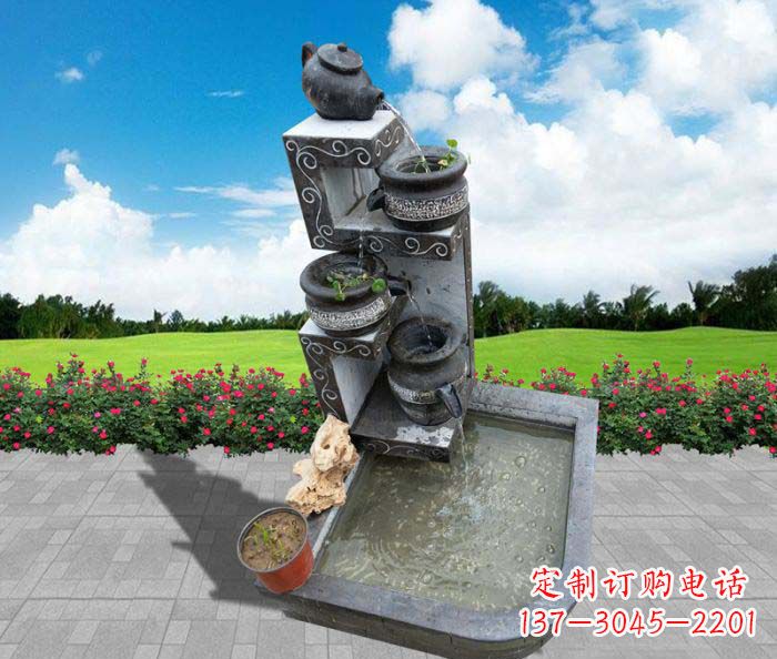 辽阳极具特色的水槽雕塑