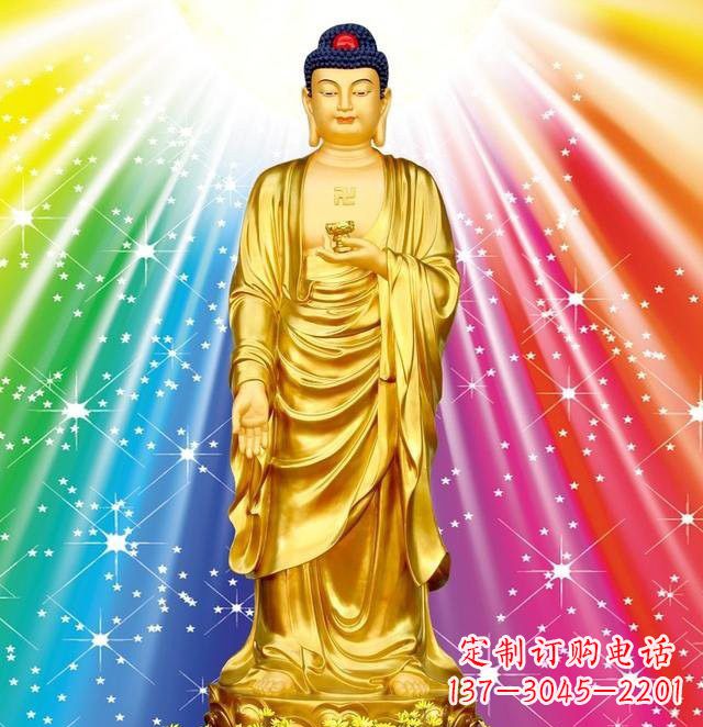 辽阳中领雕塑推出的鎏金如来神佛铜雕,专为仪式…