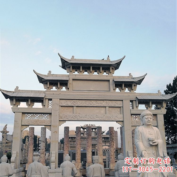 辽阳六门石雕牌坊