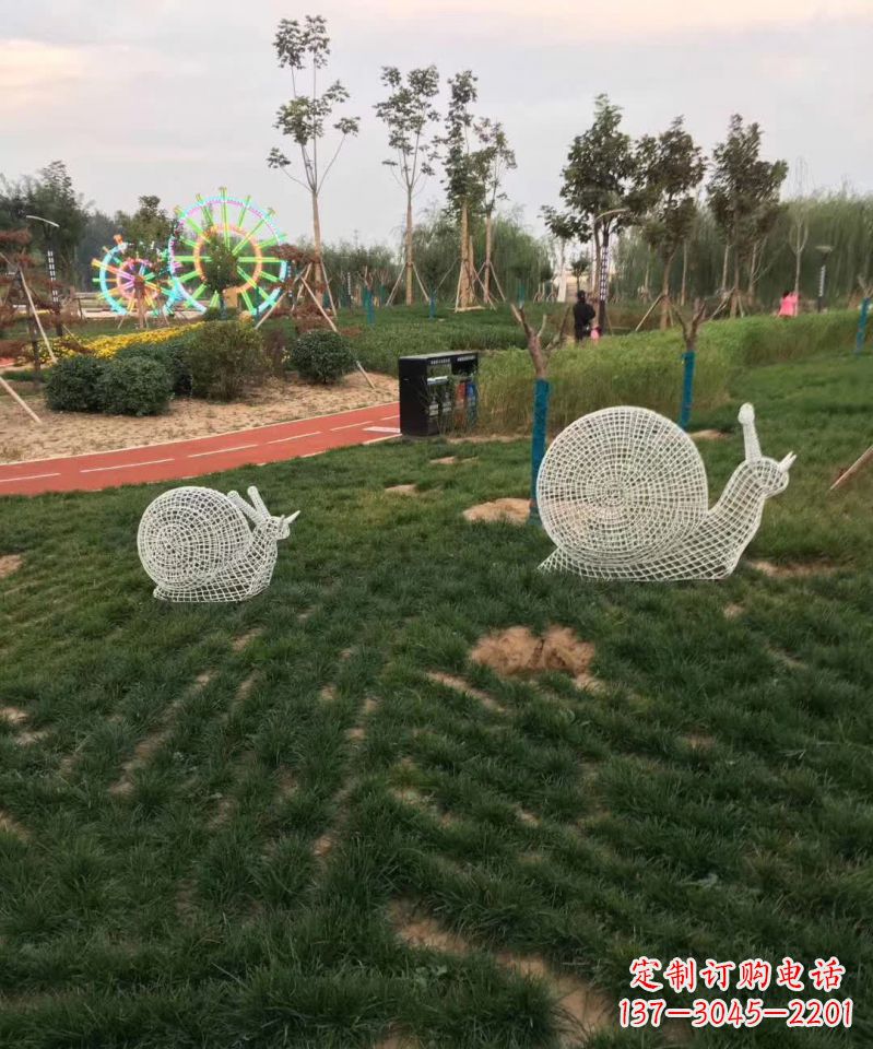 辽阳镂空不锈钢蜗牛雕塑