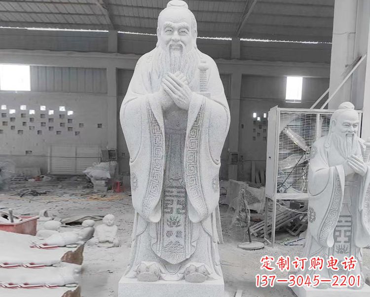 辽阳鲁东大学孔子雕像