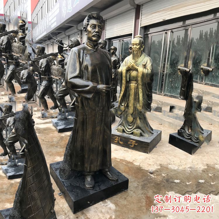 辽阳打造经典鲁迅雕塑,传承文化精神