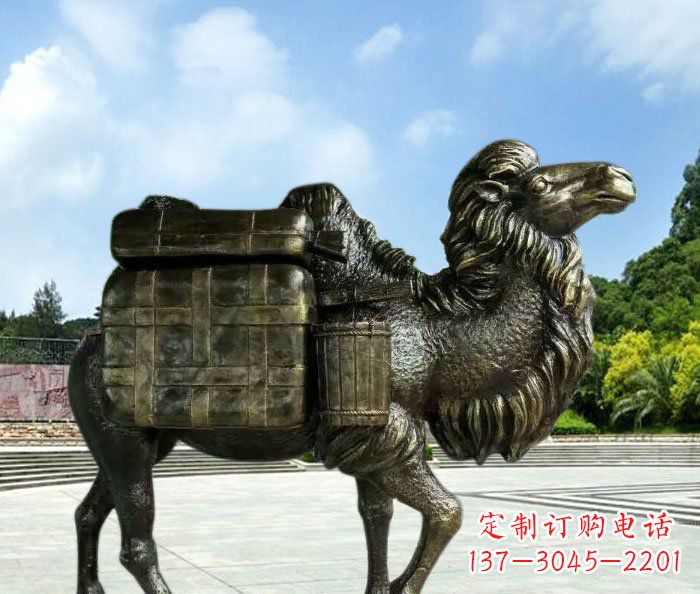 辽阳铜骆驼雕塑：让传统的艺术回归