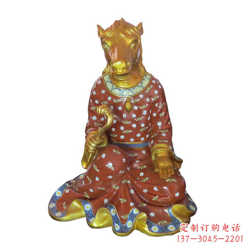 辽阳精心制作的生肖玻璃钢雕塑
