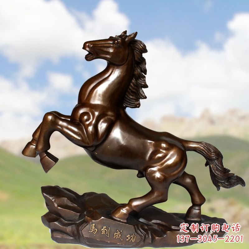 辽阳马到成功雕塑——传承工艺,走向国际
