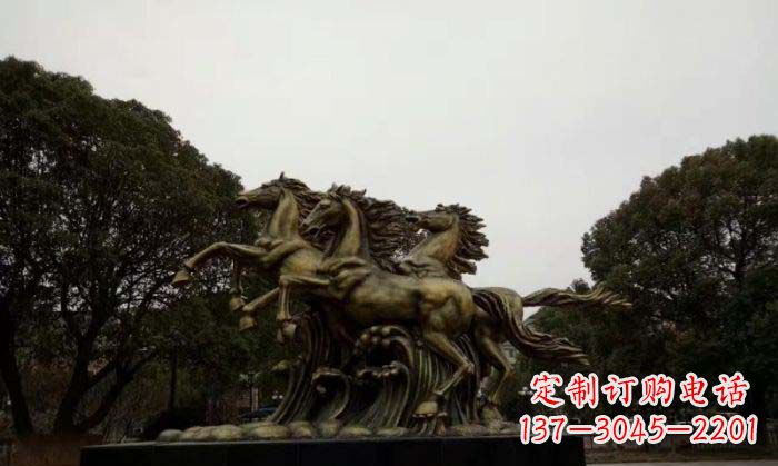 辽阳马到成功的高端定制铜雕