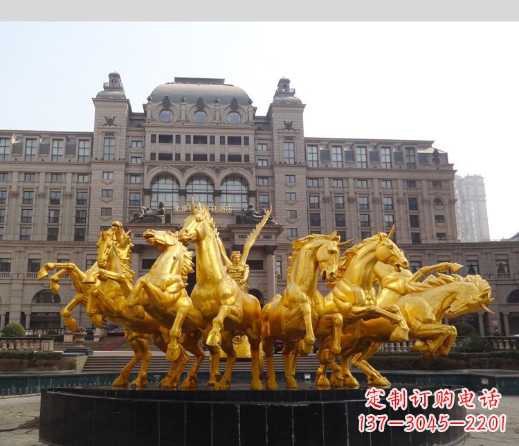 辽阳马动物铜雕,令您流连忘返