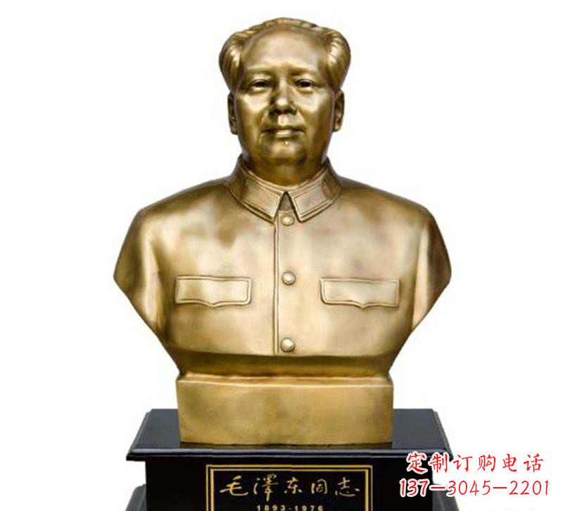 辽阳毛泽东头像铜雕,让您近距离感受伟人的气质