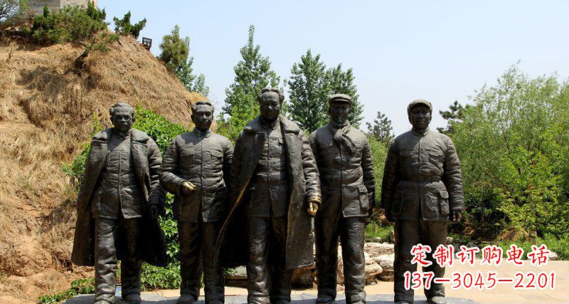 辽阳传承历史,永记心间——中领雕塑毛主席人物铜雕