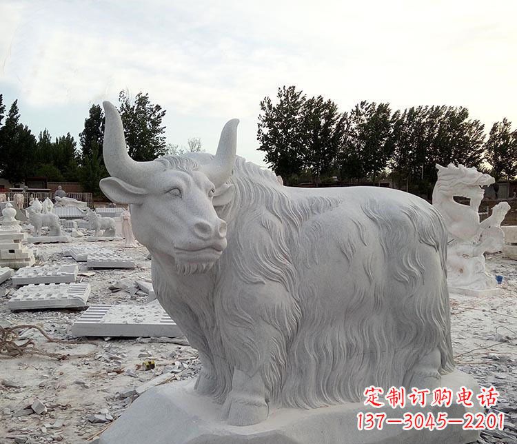 辽阳牦牛石雕为您的空间定制独一无二的装饰