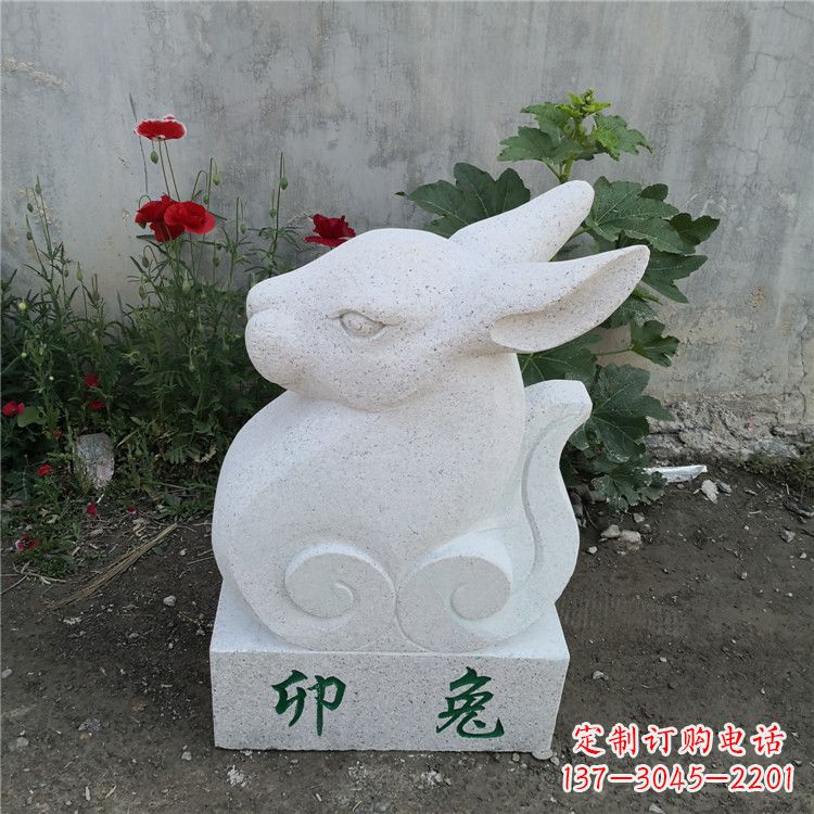 辽阳时尚汉白玉动物雕塑