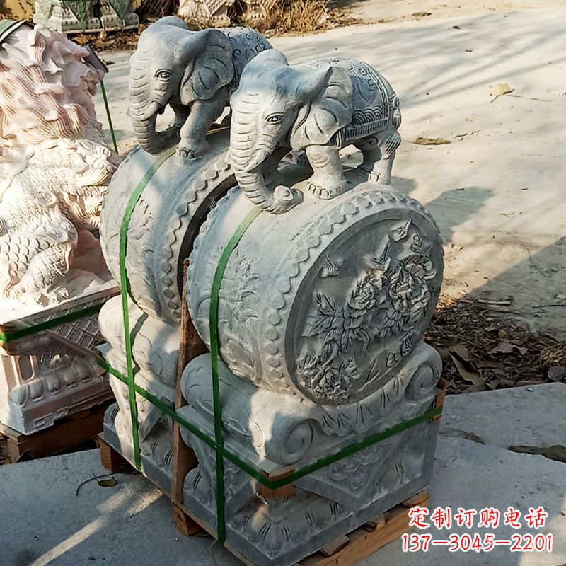 辽阳为您的大门增添重量感-中领雕塑石雕貔貅