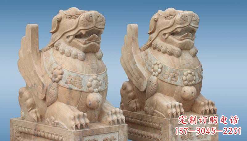 辽阳中领雕塑:传承古老传统,精心雕琢貔貅石雕