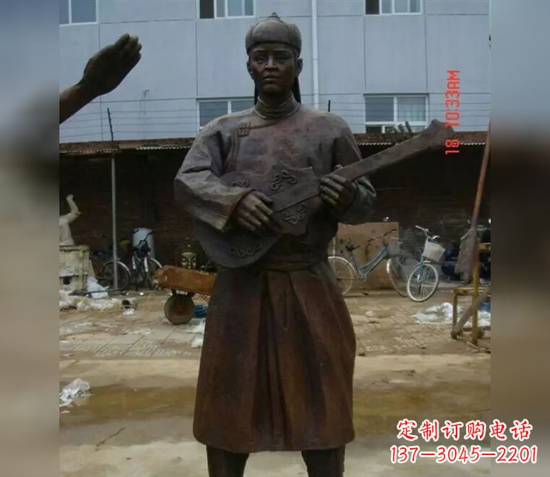 辽阳传承蒙古族传统,让男人雕塑回到公园