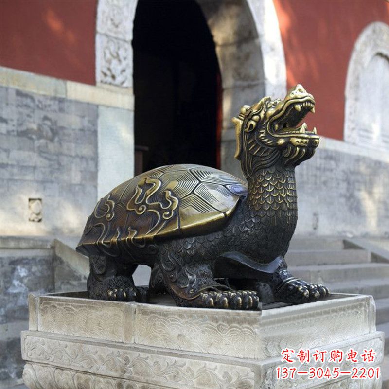 辽阳弥勒佛坐赑屃雕塑,神秘而古老