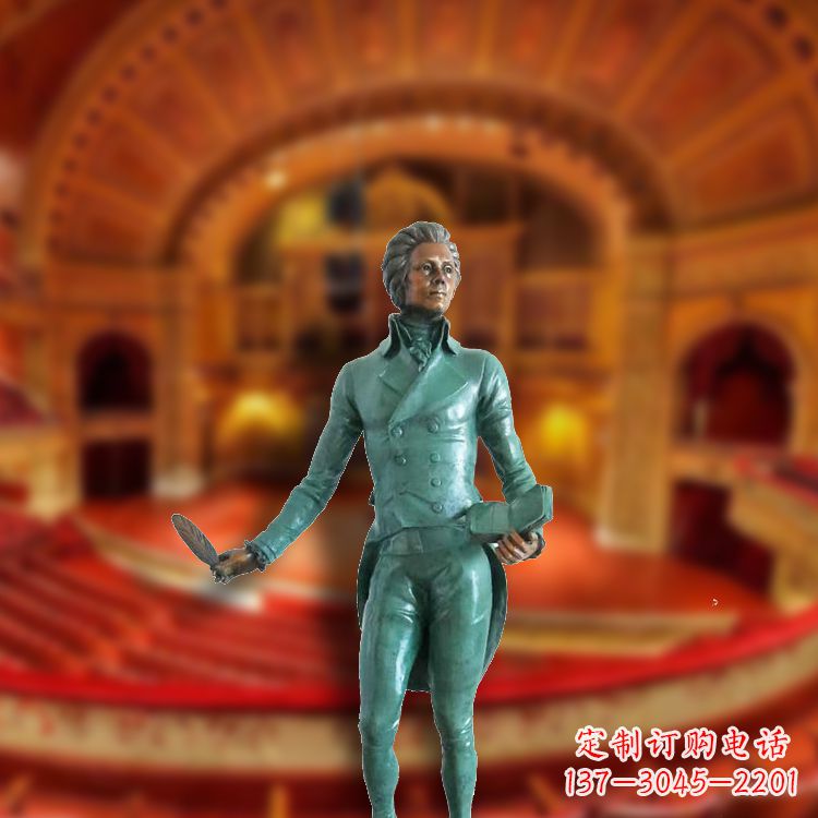 辽阳立体雕刻莫扎特,享受难忘的音乐之旅