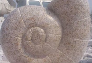 辽阳花岗岩蜗牛石雕|质感细腻的蜗牛雕塑