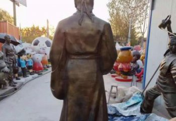 辽阳精美雕塑永流传——华佗名医铜雕（定制）