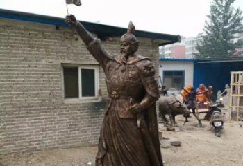 辽阳　　大中领雕塑专业打造精美的将军系列铜雕…