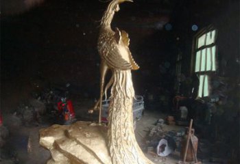 辽阳精美制作的孔雀雕塑