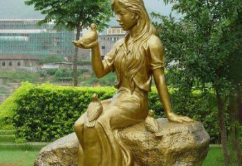 辽阳激发无限灵感的精美鸽子雕塑