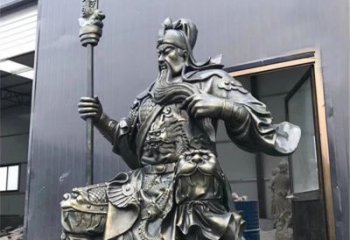 辽阳高雅典雅的关公铜雕