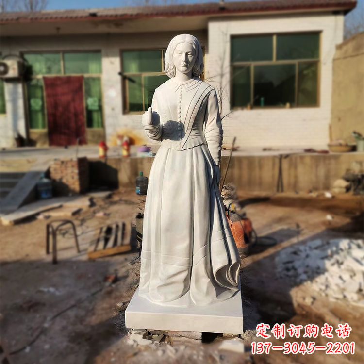 辽阳南丁格尔大理石雕像