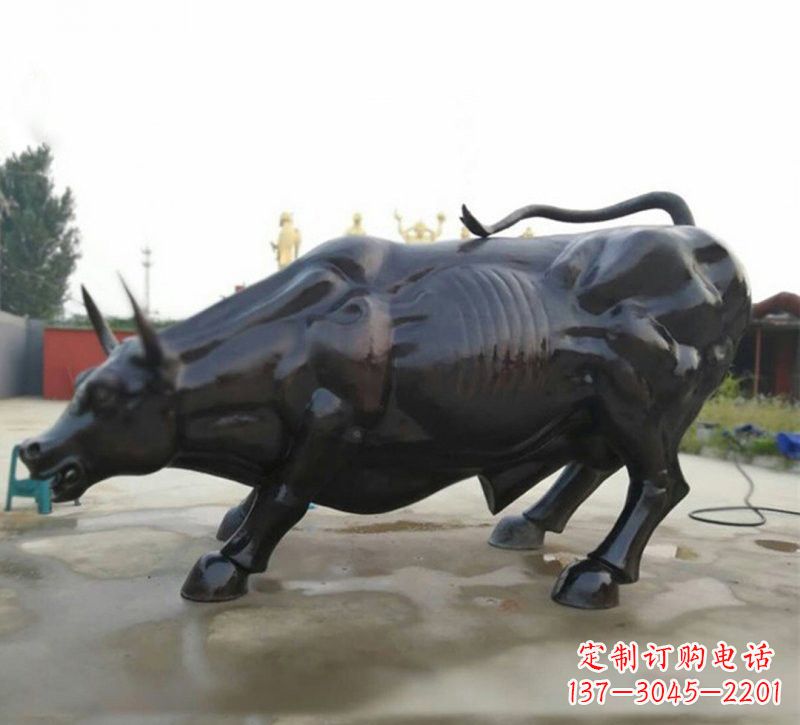 辽阳定制牛铜雕塑,品质卓越!