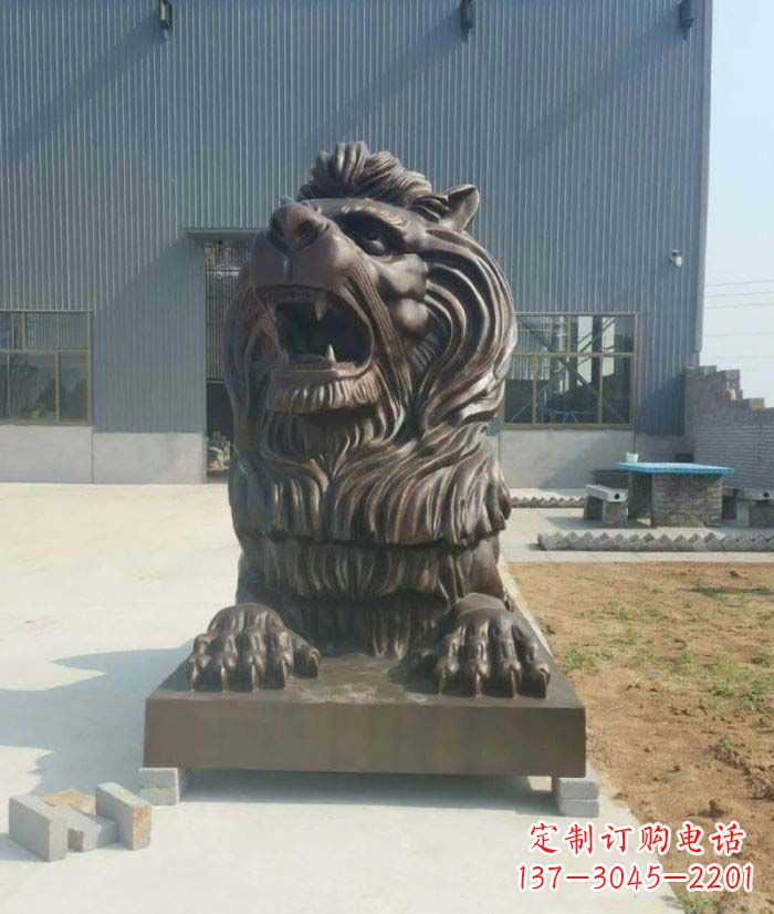 辽阳精美的欧式狮子铜雕