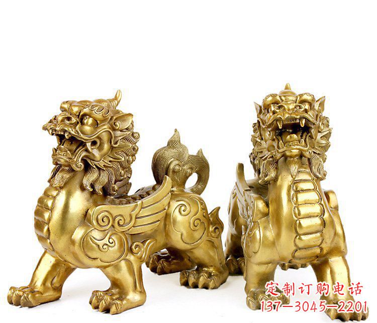 辽阳精美貔貅铜雕,精致雕塑,来自中领雕塑