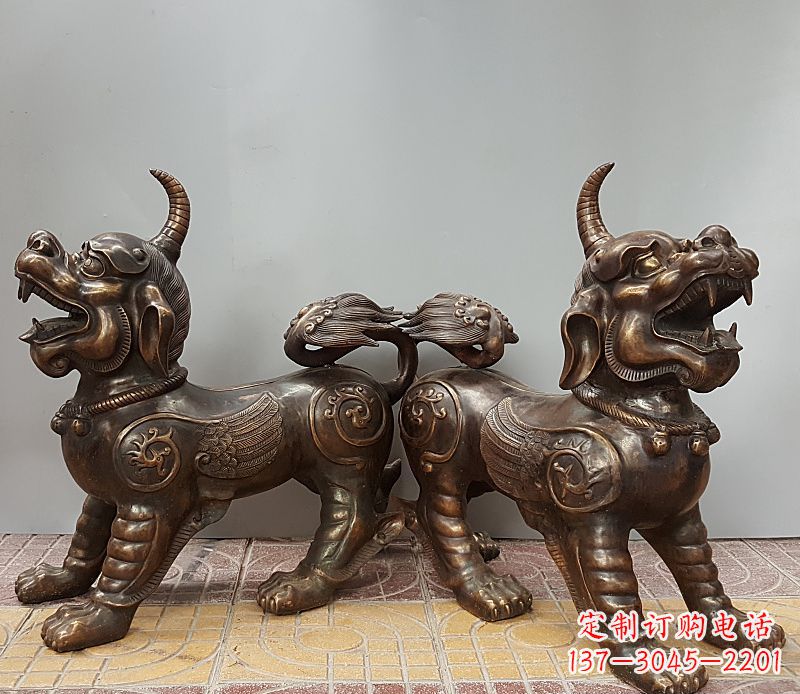 辽阳传统工艺:貔貅雕塑