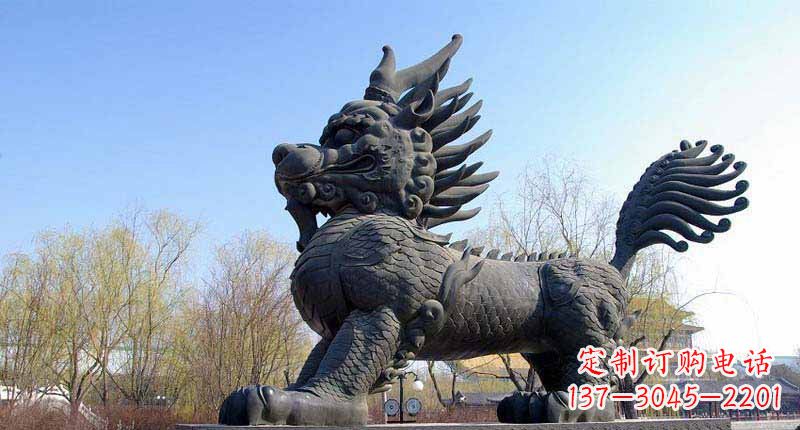 辽阳麒麟园林雕塑定制,实现自己的精美艺术之旅