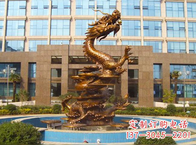 辽阳悠久传承高品质铜雕喷泉雕塑