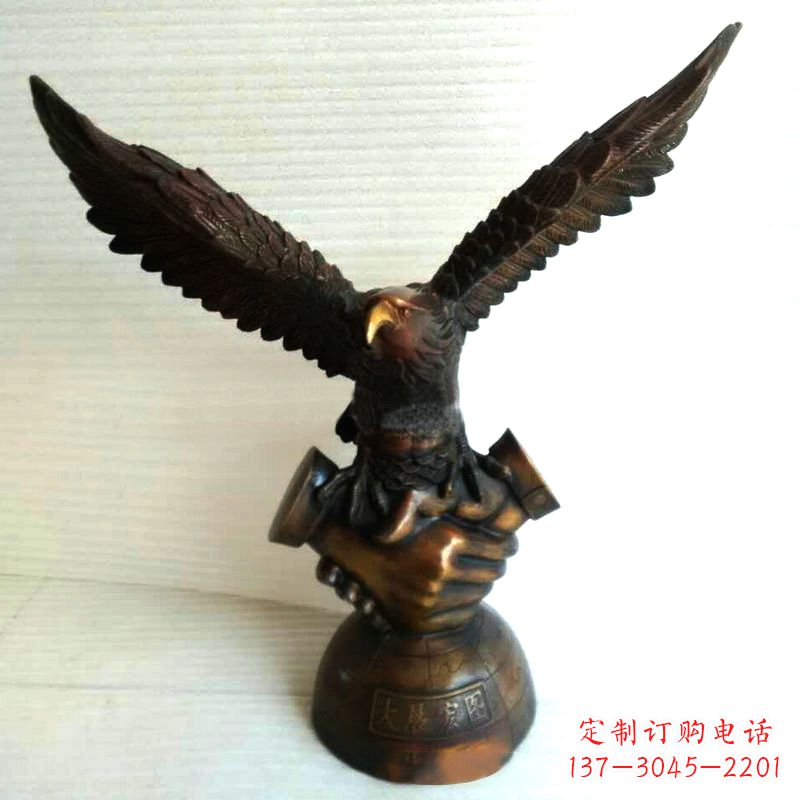 辽阳企业老鹰铜鼎