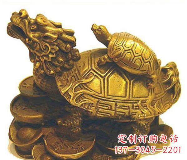 辽阳企业龙龟铜雕222