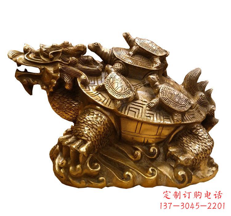 辽阳企业龙龟铜雕