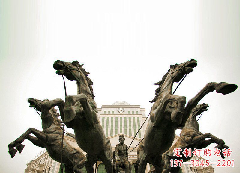 辽阳优雅马车雕塑,精致雕琢,点缀你的生活