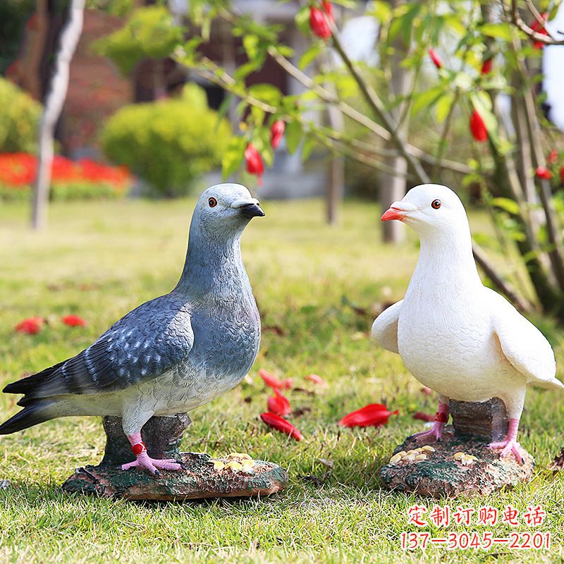 辽阳秦皇岛和平鸽雕塑