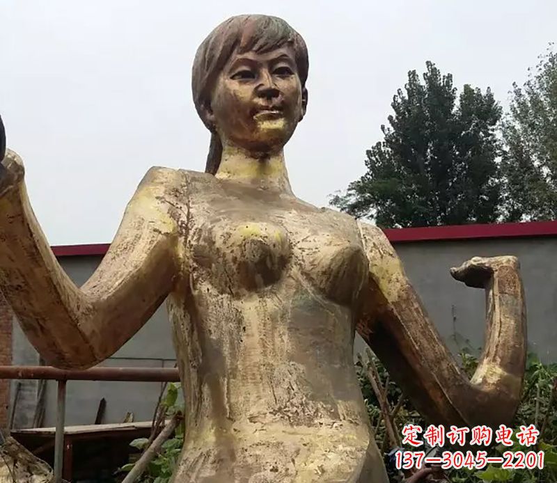 辽阳中领雕塑的精美青年雕塑经典实物塑造,给人…
