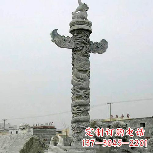 辽阳青石华表雕塑,带您领略至高贵的艺术之美