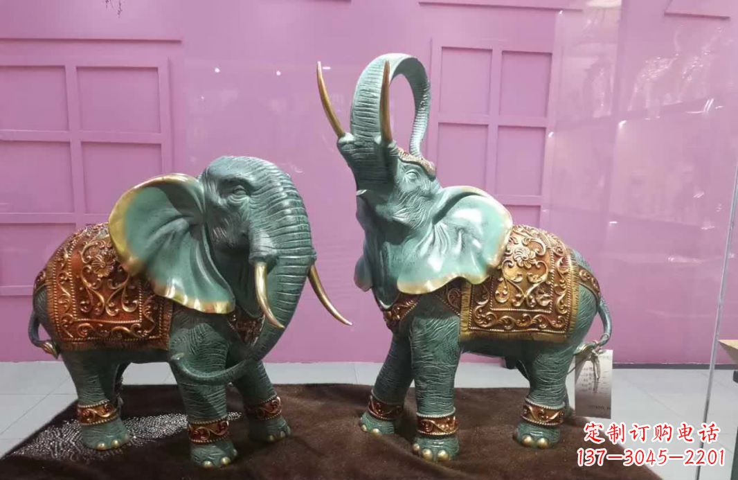 辽阳打造自己专属的青铜小象雕塑