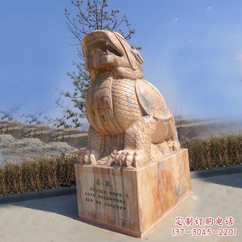 辽阳曲阳石动物雕塑——展示文化与自然的并行