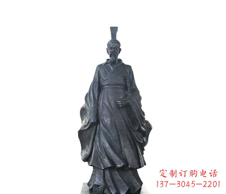 辽阳精美绝伦的屈原雕塑